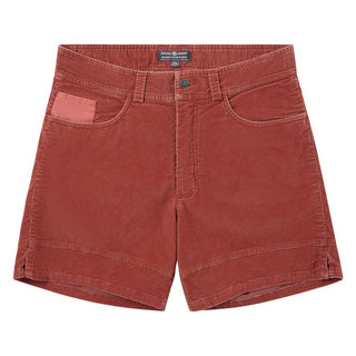 6Incher Wild Velvet Shorts | Men's - Small / Terra Red