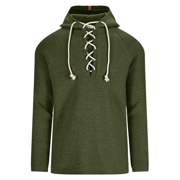 Boiled Hoodie Laced | Men's Amundsen Sports Hoodies