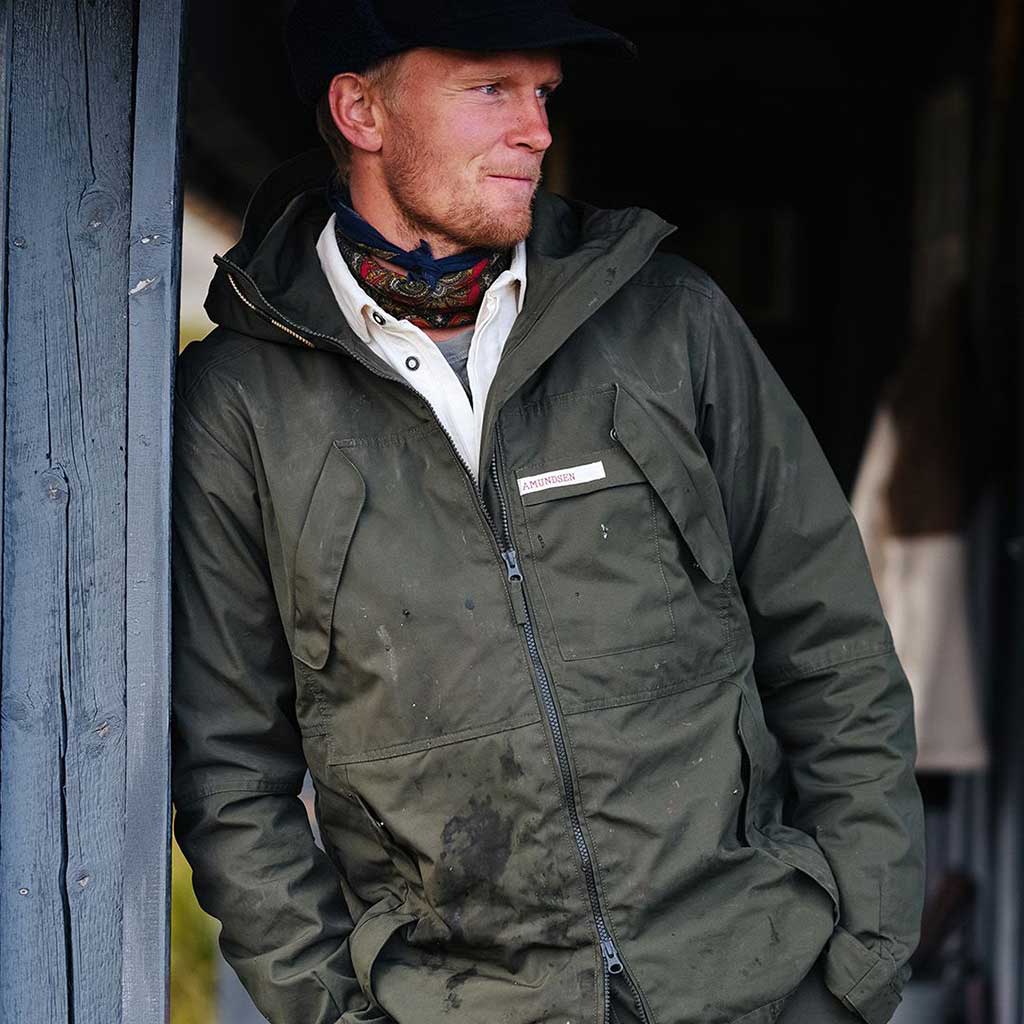Amundsen | Vidda Jacket | Ventile Parka | Camel | WildBounds UK