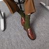 Filo Short Socks | Men's ANT45 ANTJ0005-G41OLIVE Men's Socks UK 6-10 / Olive