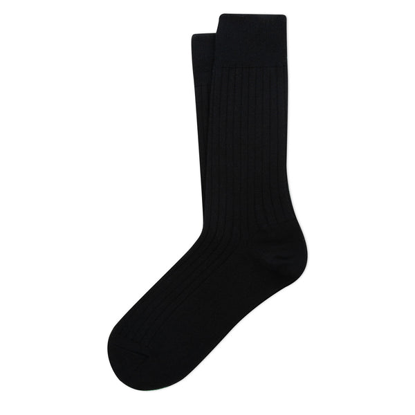 ANT45 | Quincy Short Socks | Women's | Womens Wool Dress Socks | Black