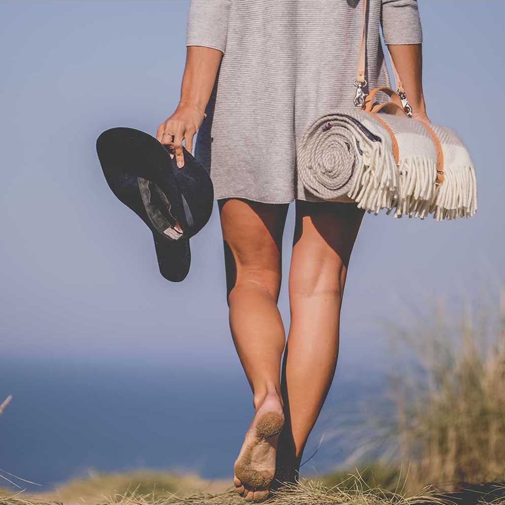 Herringbone Wool Blanket Atlantic Blankets Blankets