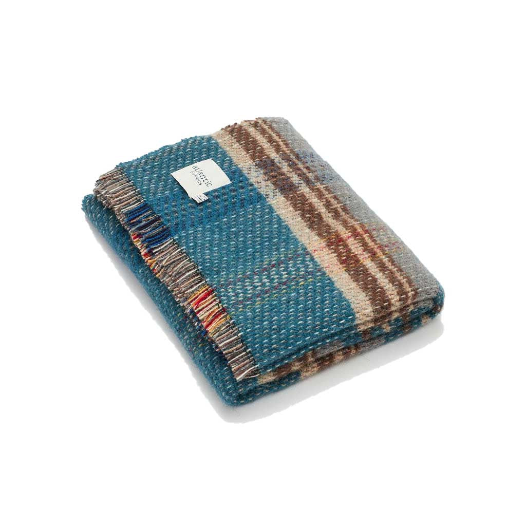 Atlantic Blankets | Random Recycled Wool Blanket | WildBounds UK