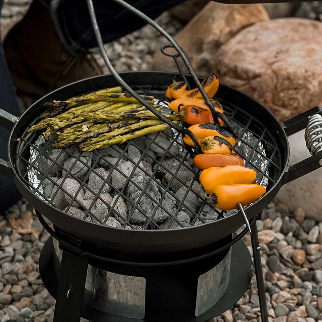 All-in-One Cast Iron Grill Barebones Living CKW-312 BBQs One Size / Black