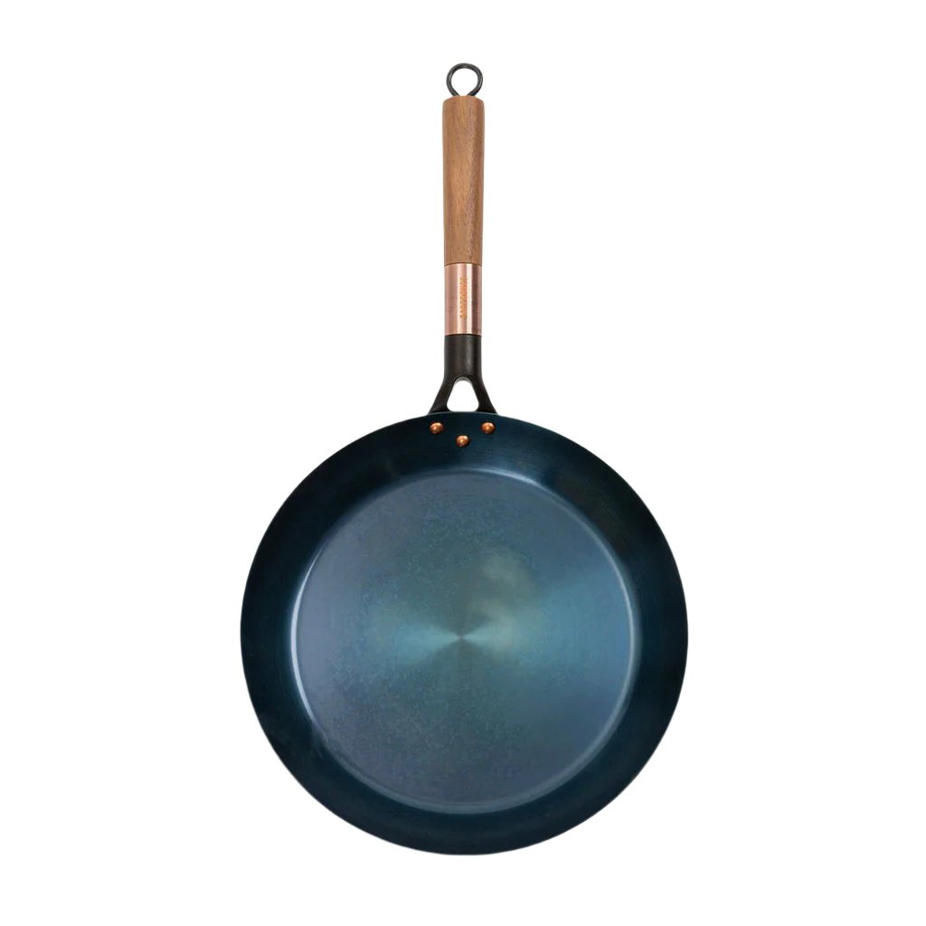 Blue Carbon Steel Skillet Barebones Living Pots &amp; Pans