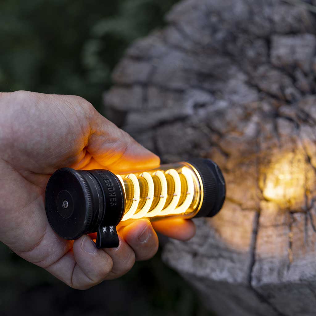 Light Stick Barebones Living LIV-136 Lanterns One Size / Tumbled Steel