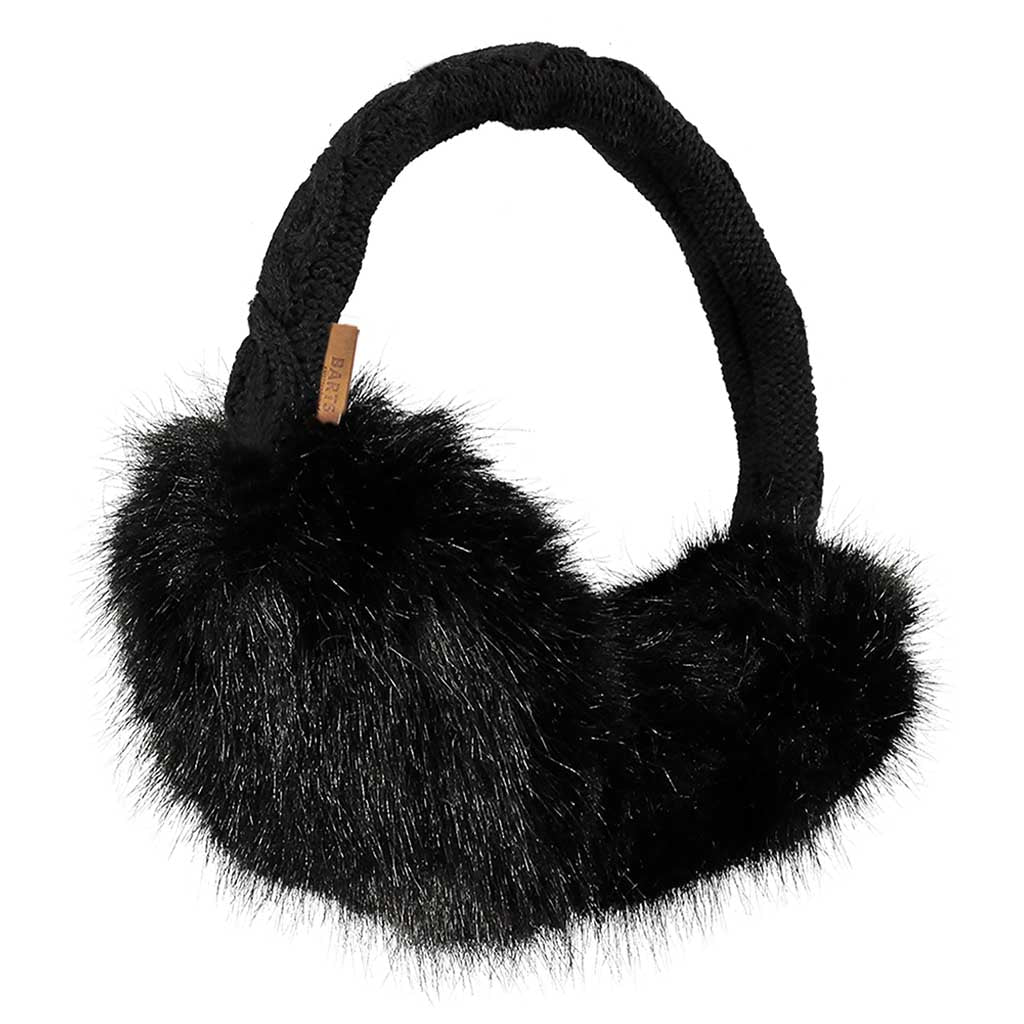 Fur Earmuffs BARTS 124001 Caps &amp; Hats One Size / Black
