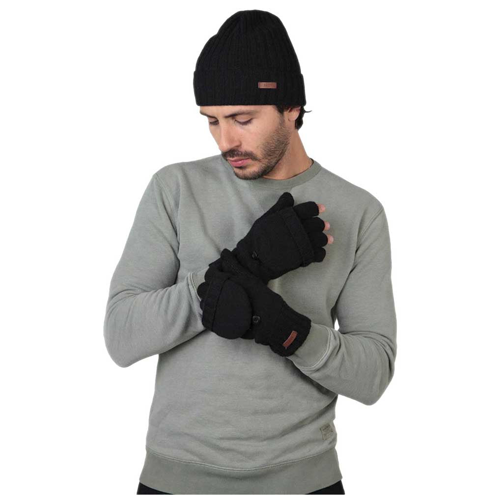 barts handschuhe haakon BARTS | Haakon Bumgloves | Fingerless Mitts Gloves | Black