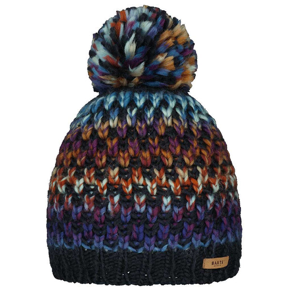 BARTS | Nicole Beanie | Bobble Hat | Navy | WildBounds