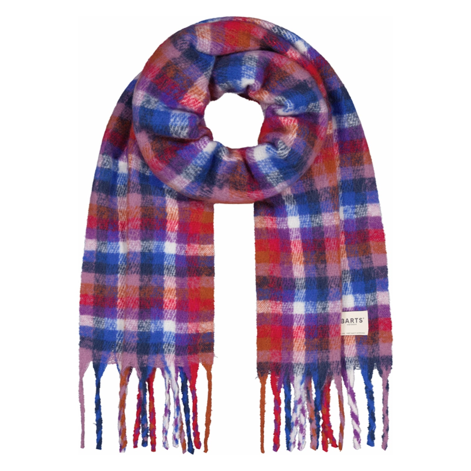 Plaity Scarf BARTS 6313_05 Scarves One Size / Red