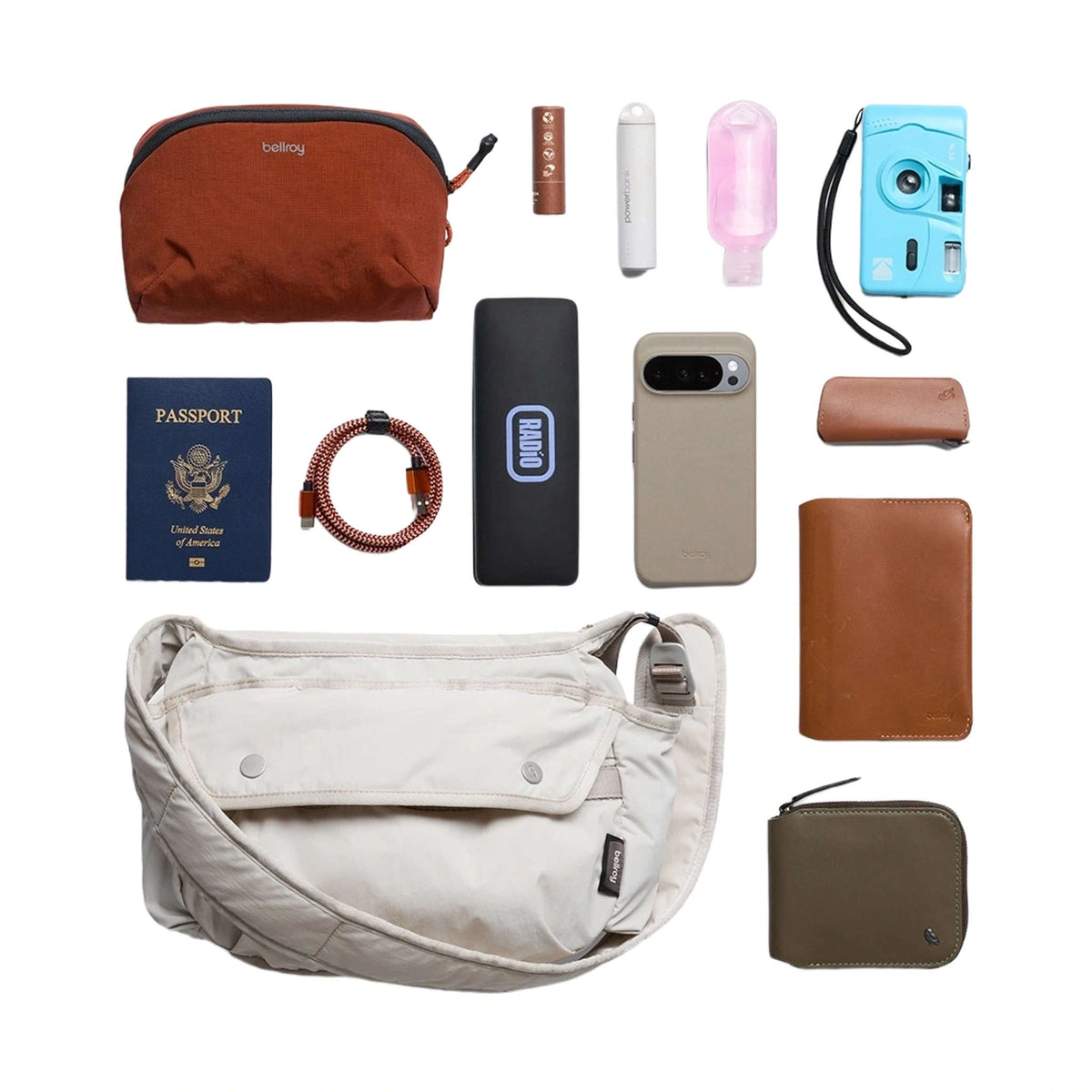 Cinch Sling Bellroy BHSA-OAT-243 Sling Bags 7L / Oat