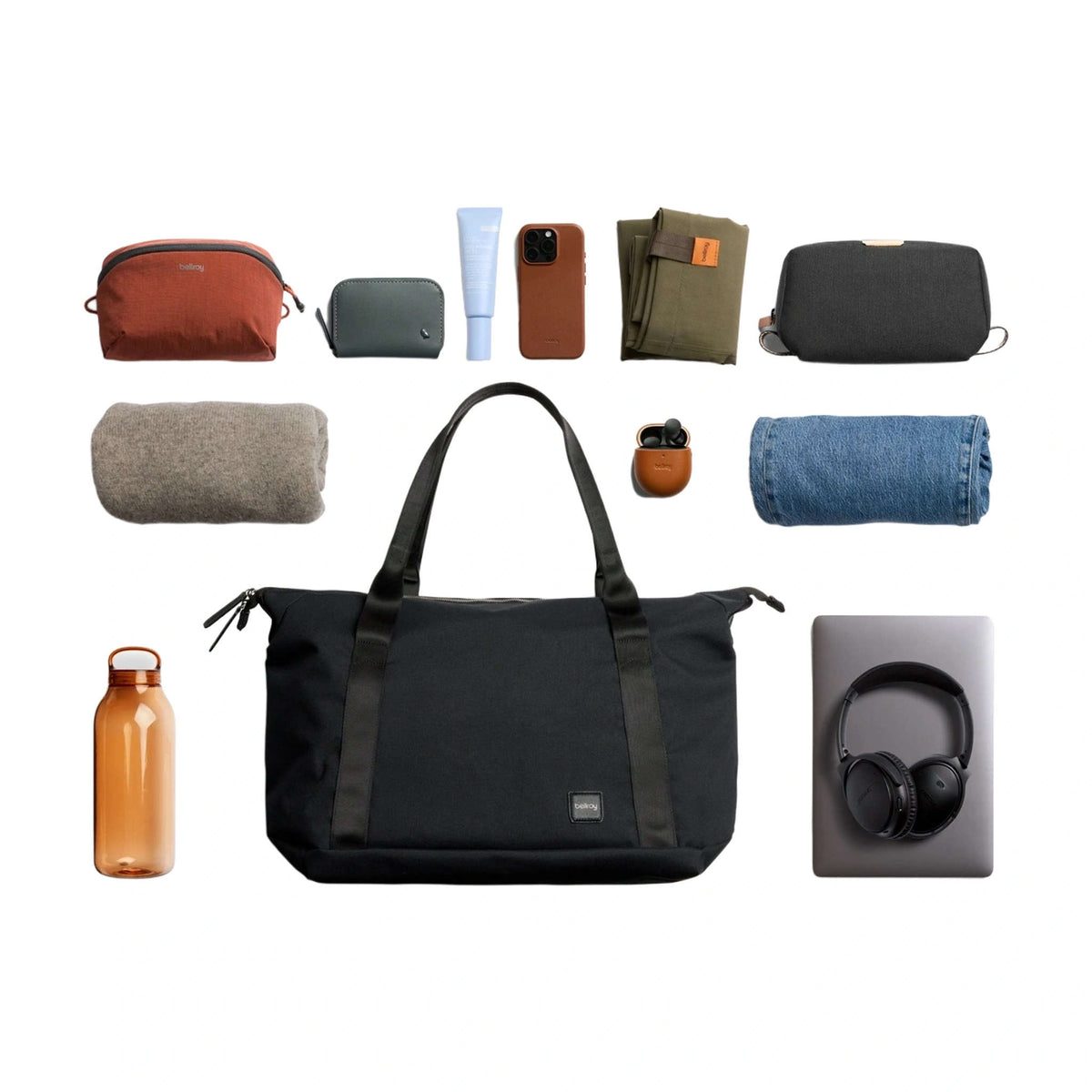 Classic Getaway Bag Bellroy BCGA-BLK-244 Tote Bags 28L / Black