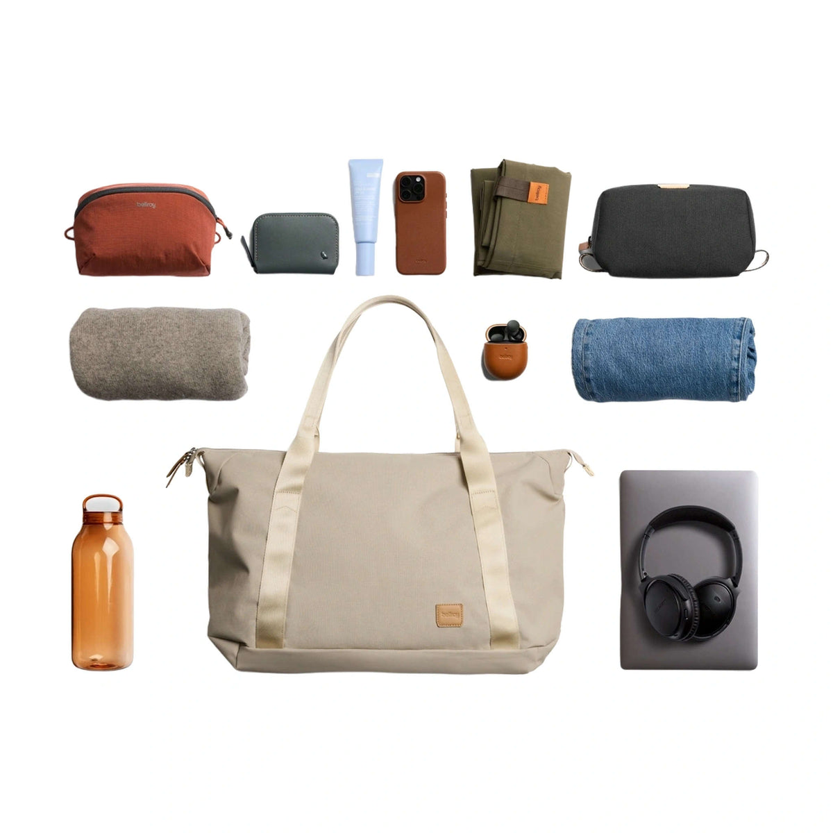 Classic Getaway Bag Bellroy BCGA-TNI-244 Tote Bags 28L / Tahini
