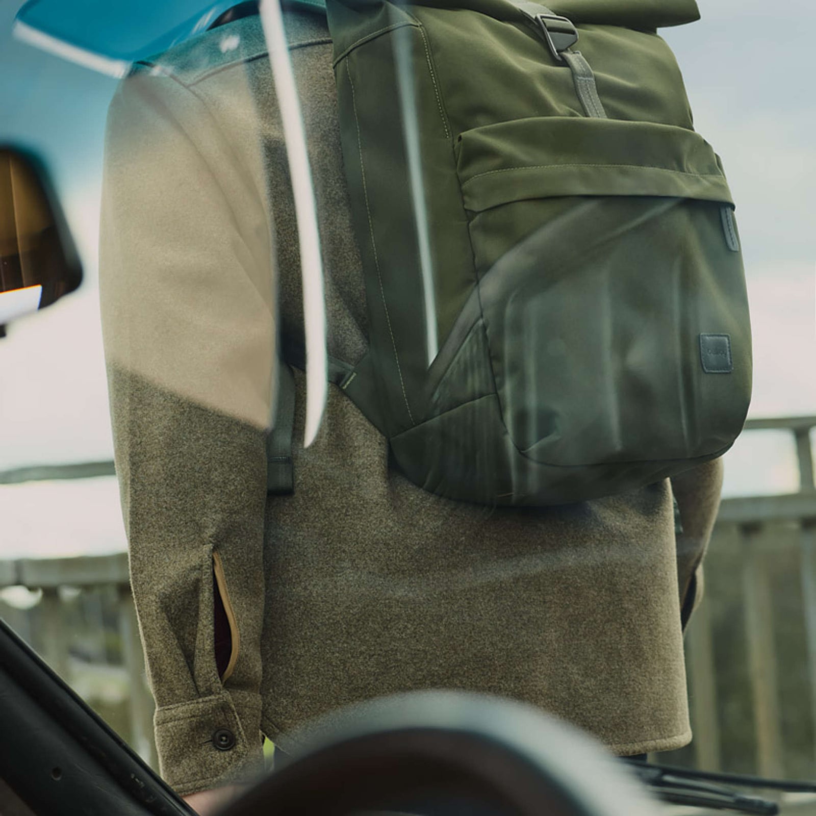 Classic Rolltop Bellroy BCRA-OLI-244 Backpacks 16L / Olive