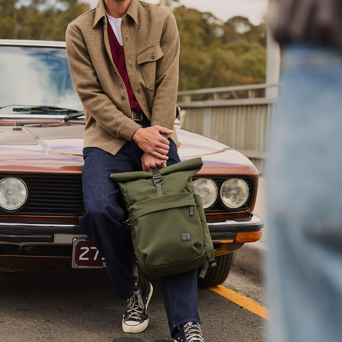 Classic Rolltop Bellroy BCRA-OLI-244 Backpacks 16L / Olive