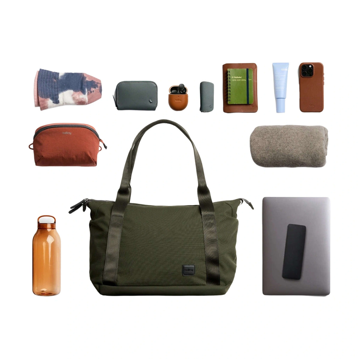Classic Tote (Second Edition) Bellroy BCDA-OLI-244 Tote Bags 16L / Olive