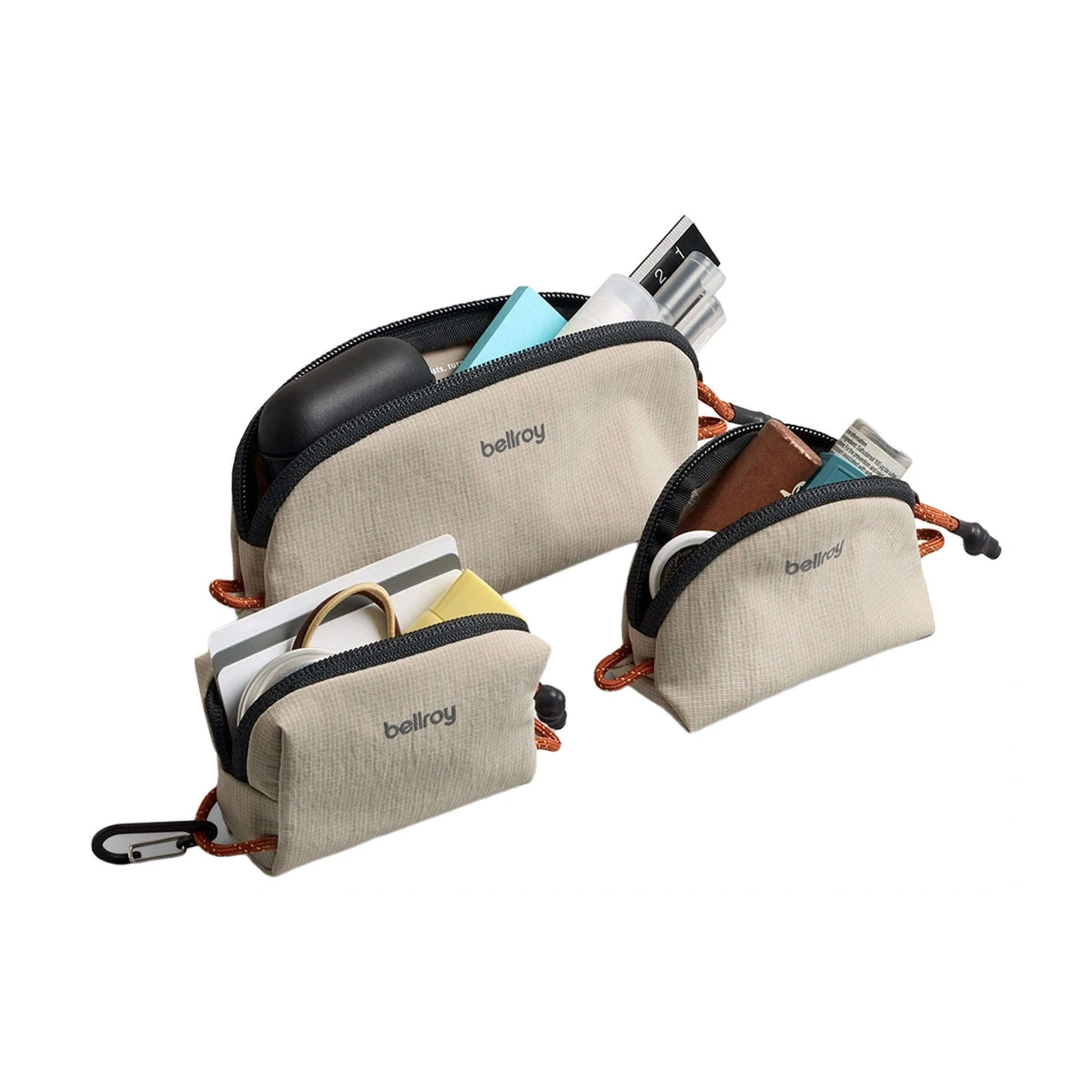 Lite Pocket Trio Bellroy ELPB-ASH-234 Packing Cubes One Size / Ash