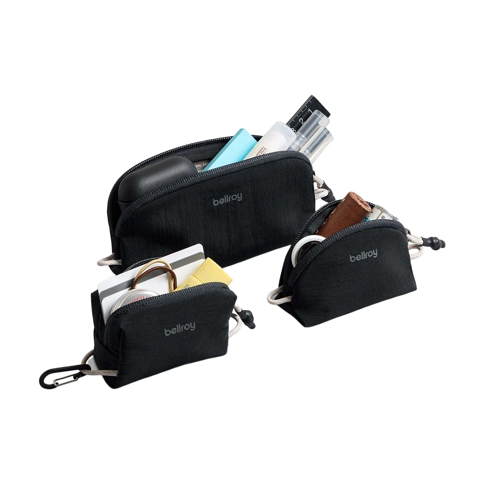 Lite Pocket Trio Bellroy ELPB-BLK-234 Packing Cubes One Size / Black