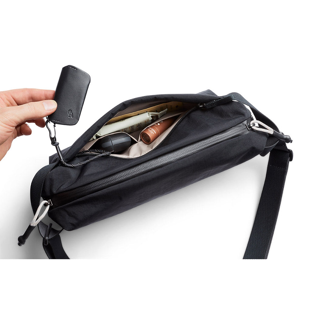 Bellroy | Lite Sling | Ultralight Sling Bag | Black | WildBounds UK