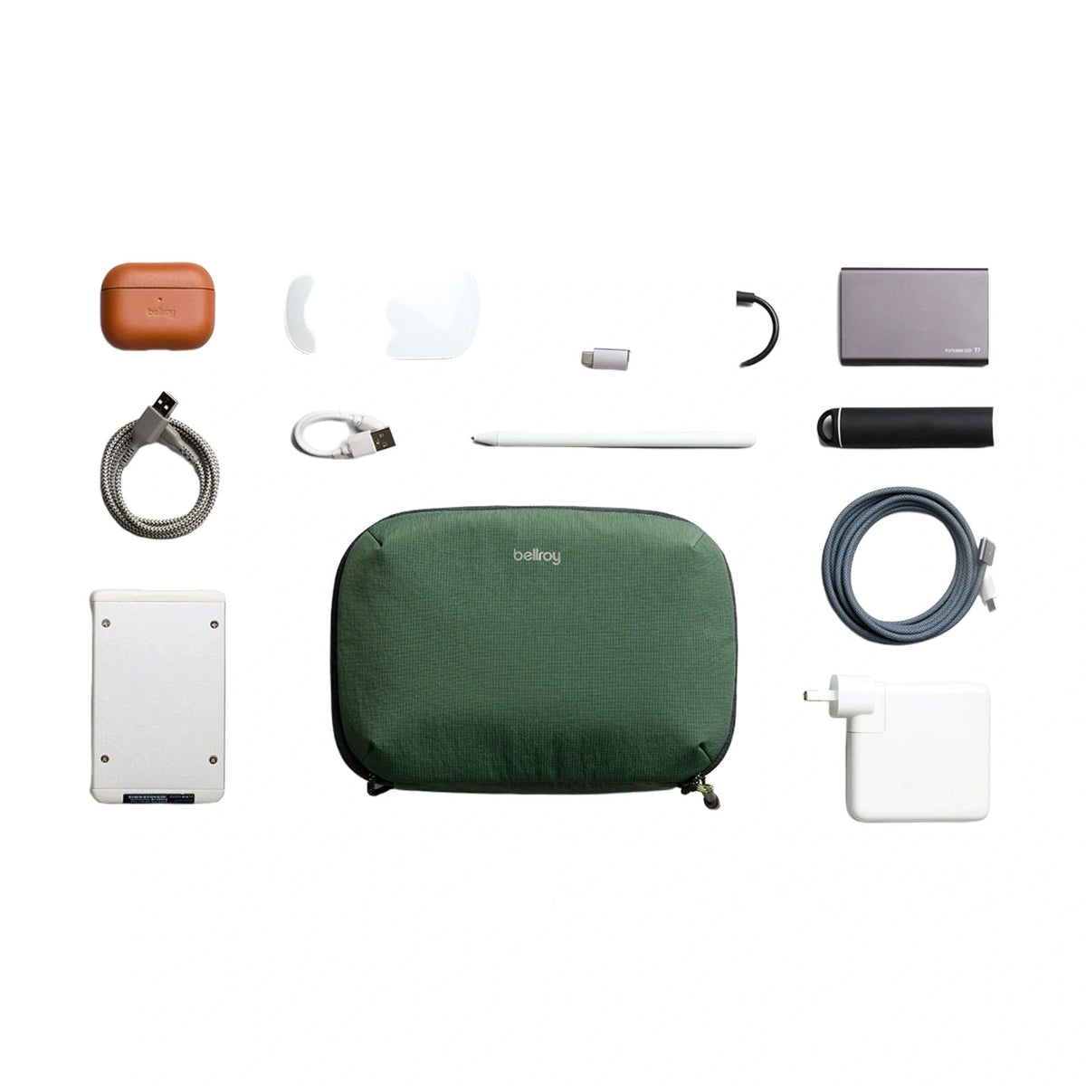 Lite Tech Kit Bellroy ELKA-SPC-234 Tech Pouches One Size / Spruce