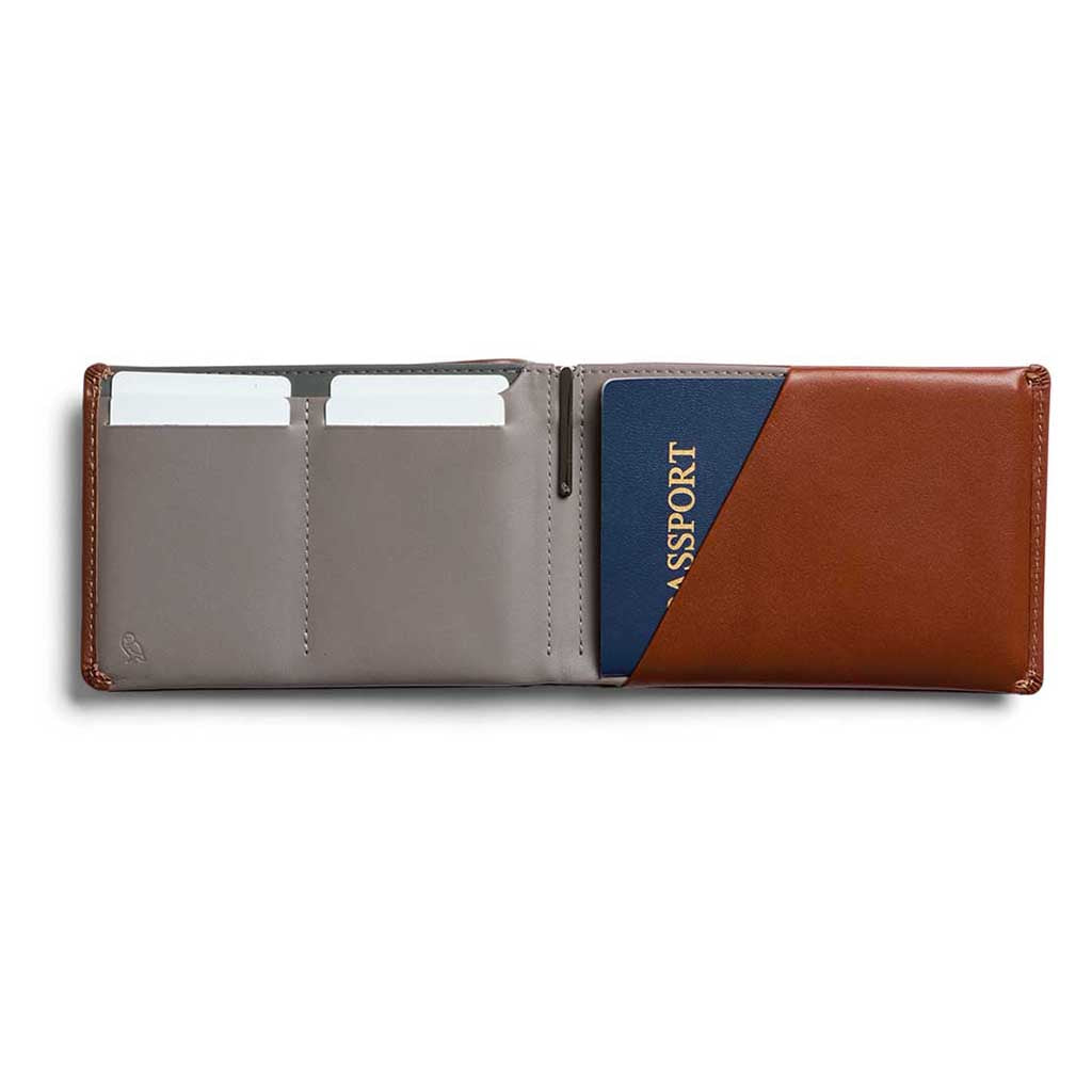 Bellroy | Travel Wallet | RFID Blocking Passport Holder | Sienna