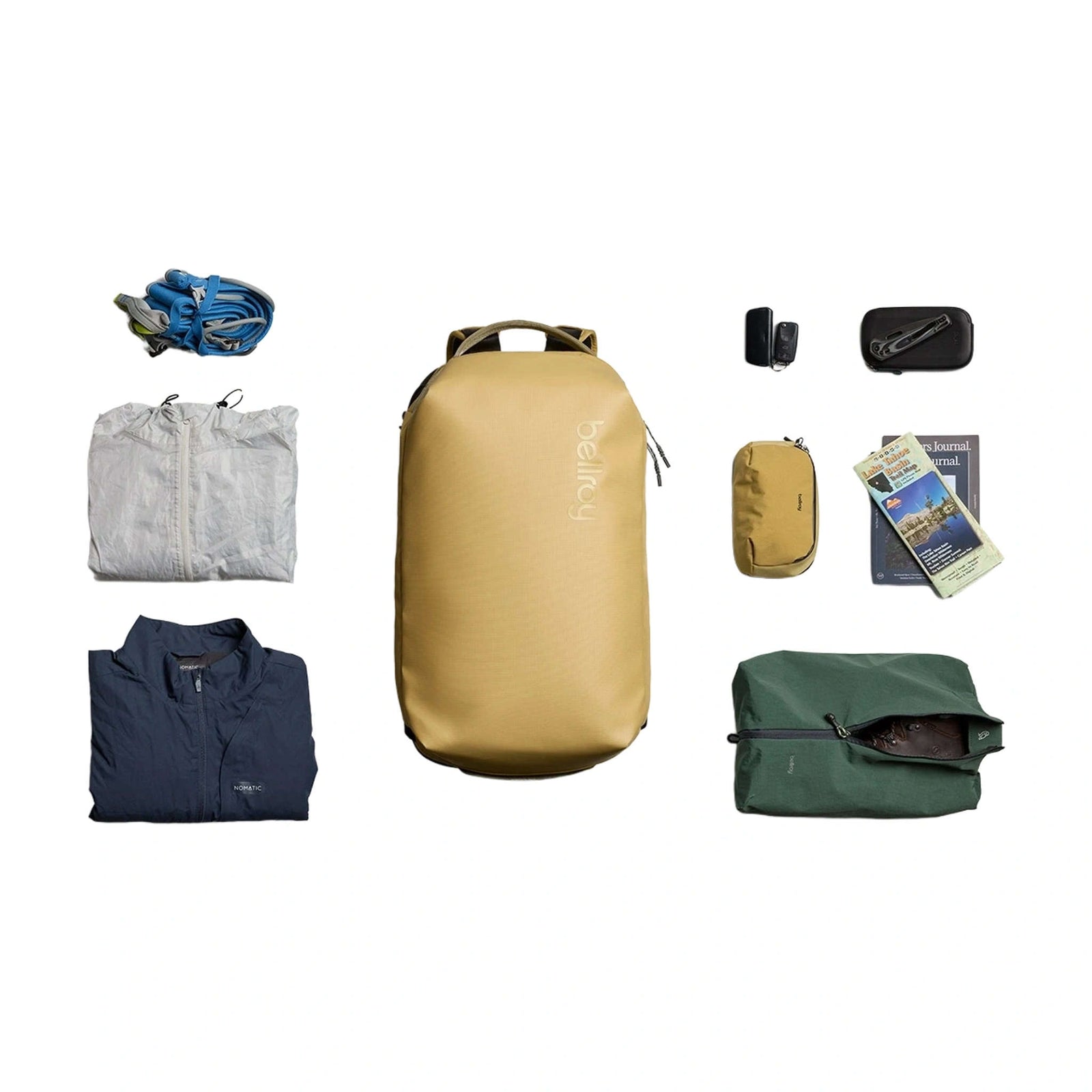 Venture Grab Pack Bellroy BVPA-SAF-246 Backpacks One Size / Safari