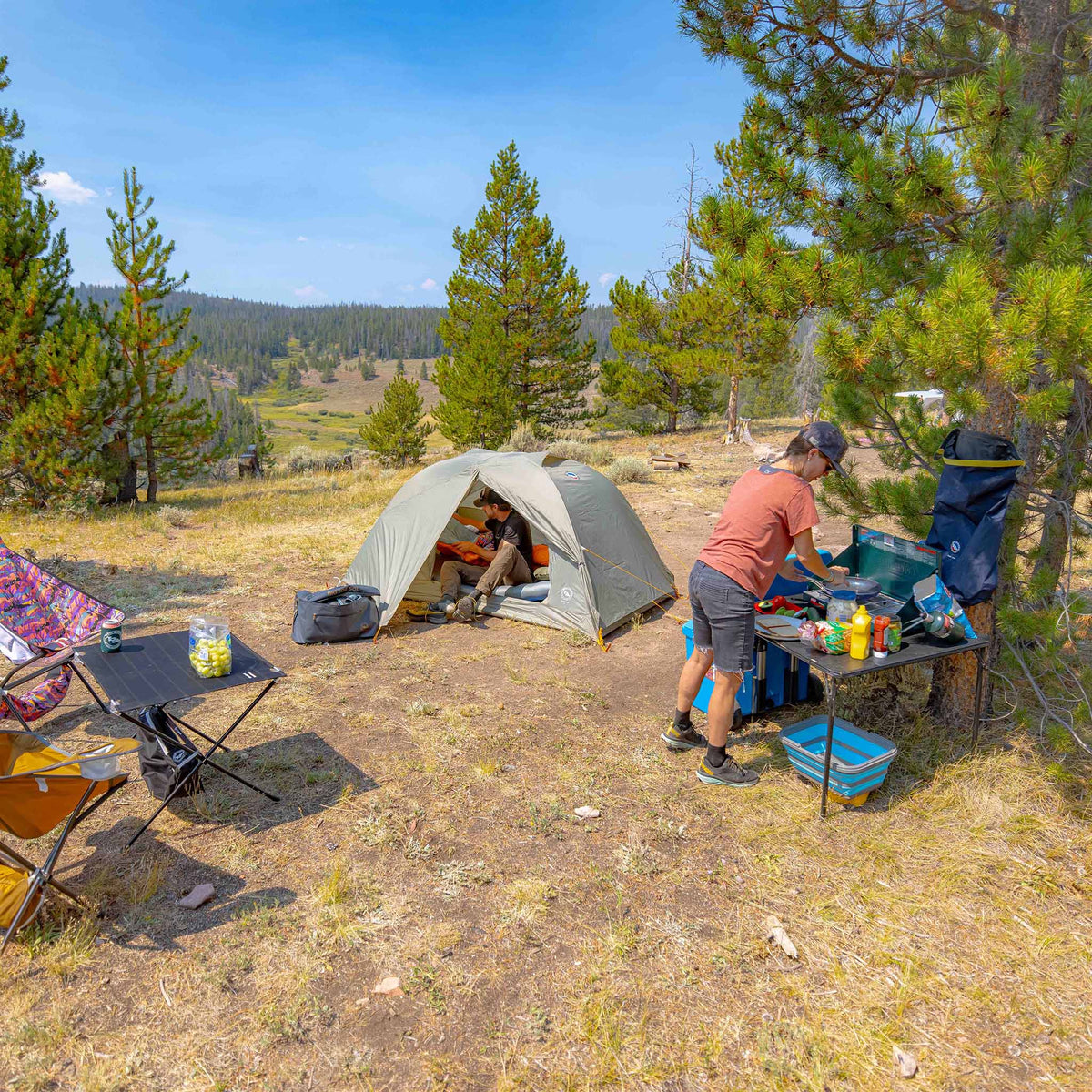 Blacktail 4 Big Agnes TBT4V26 Tents 4P / Vetiver