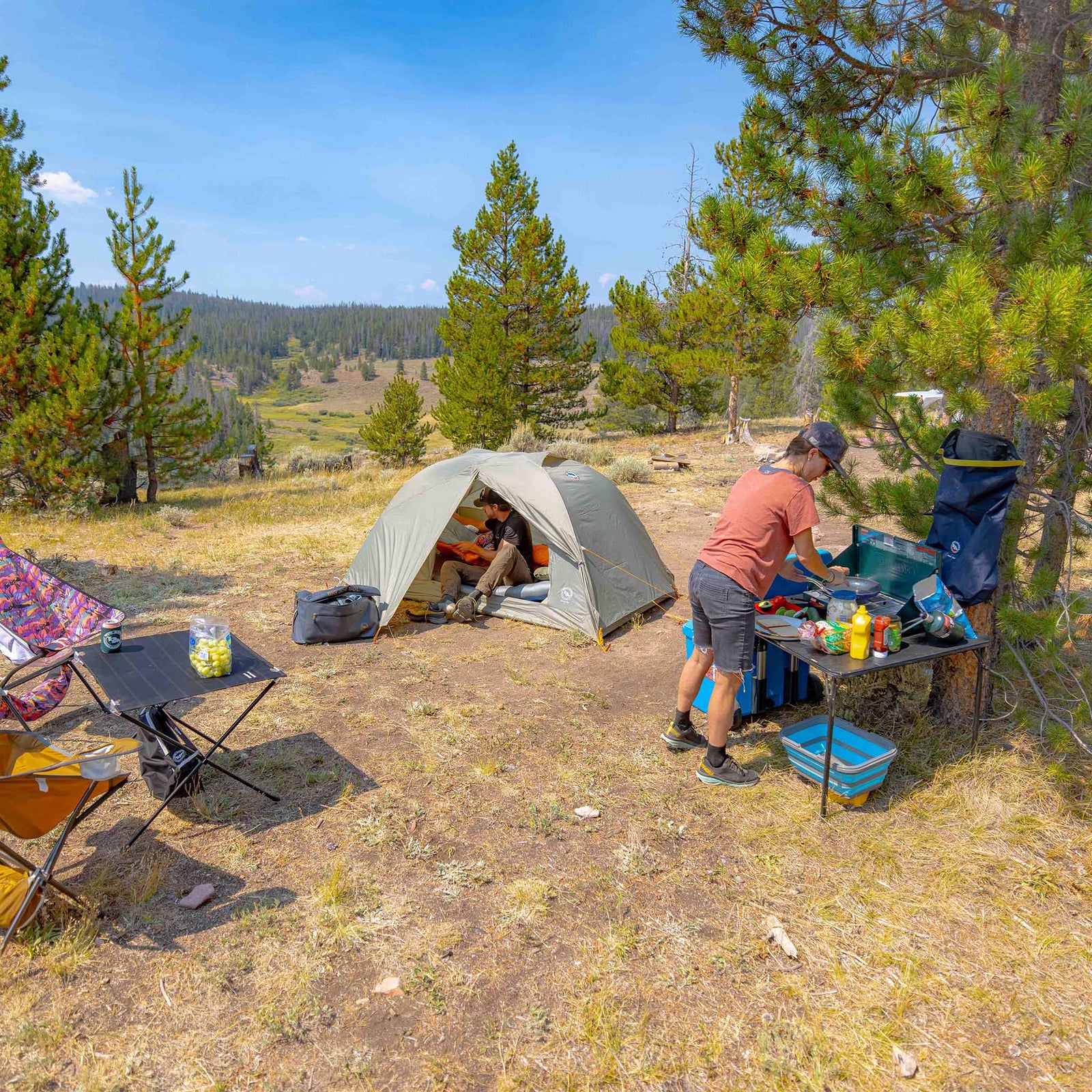 Blacktail 4 Big Agnes TBT4V26 Tents 4P / Vetiver