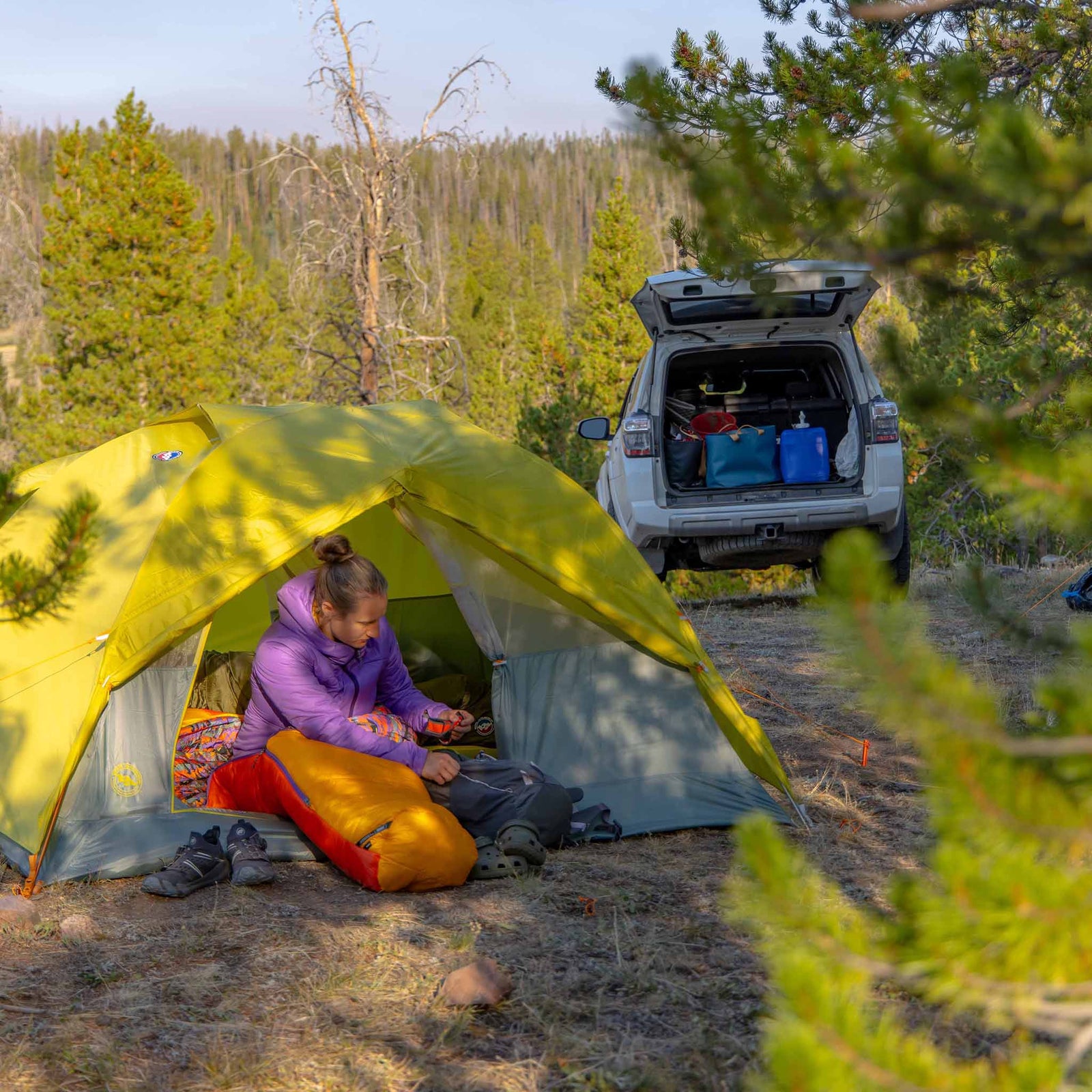 Blacktail Hotel 2 Big Agnes TBTH225 Tents 2P / Warm Olive/Chinois Green