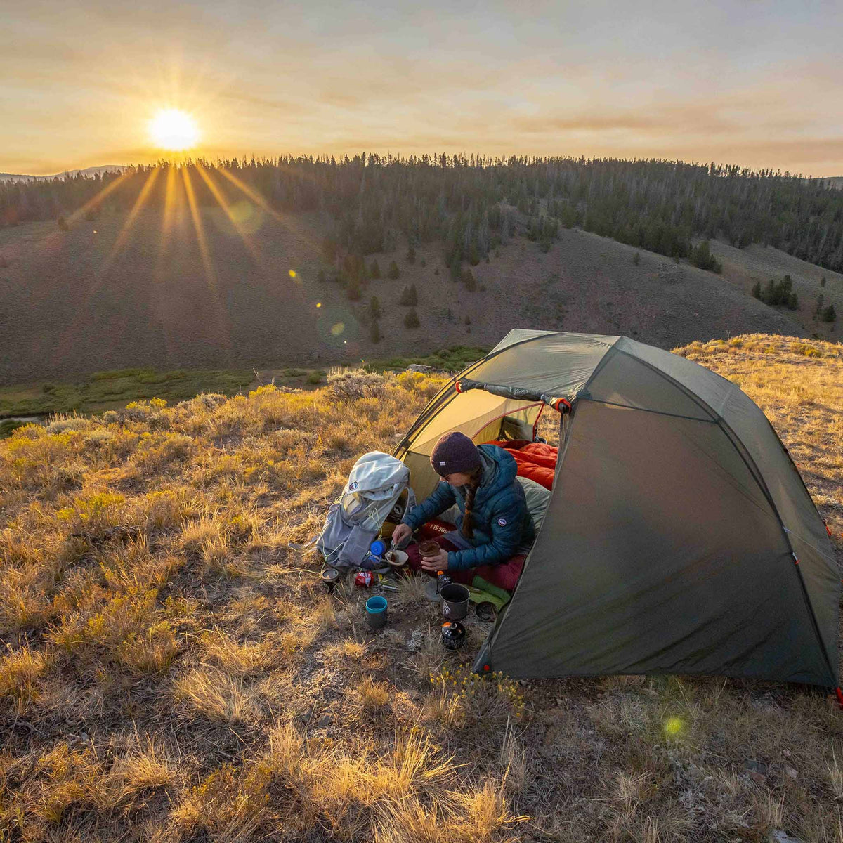 Copper Spur Ul2 Bikepack Big Agnes TCSBP226 Tents 2P / Lichen Green