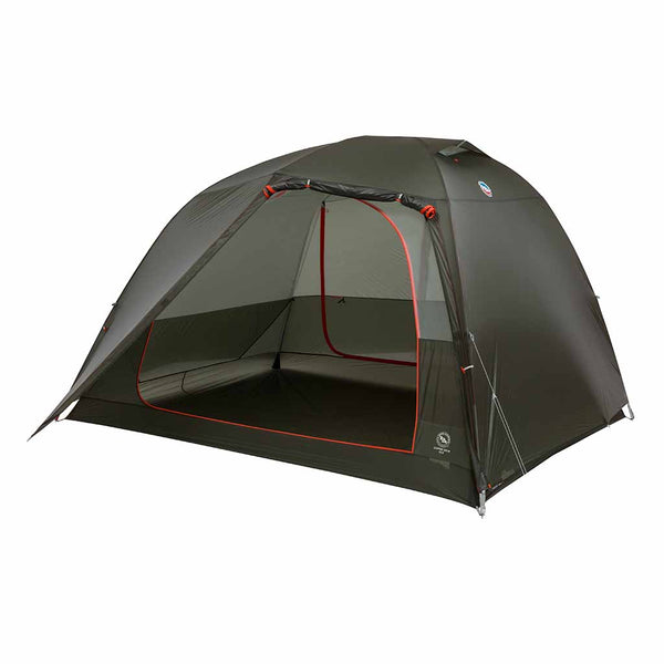 five person tent Big Agnes | Copper Spur UL5 | Five Man Backpacking Tent | Lichen Green