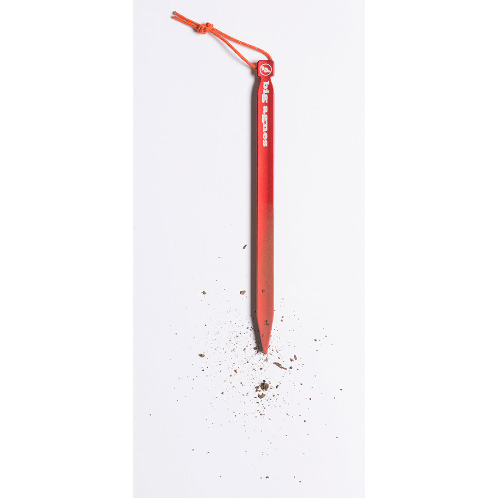 Big Agnes | Dirt Dagger UL 10” Tent Stakes | Pack of 6 | Tent Pegs