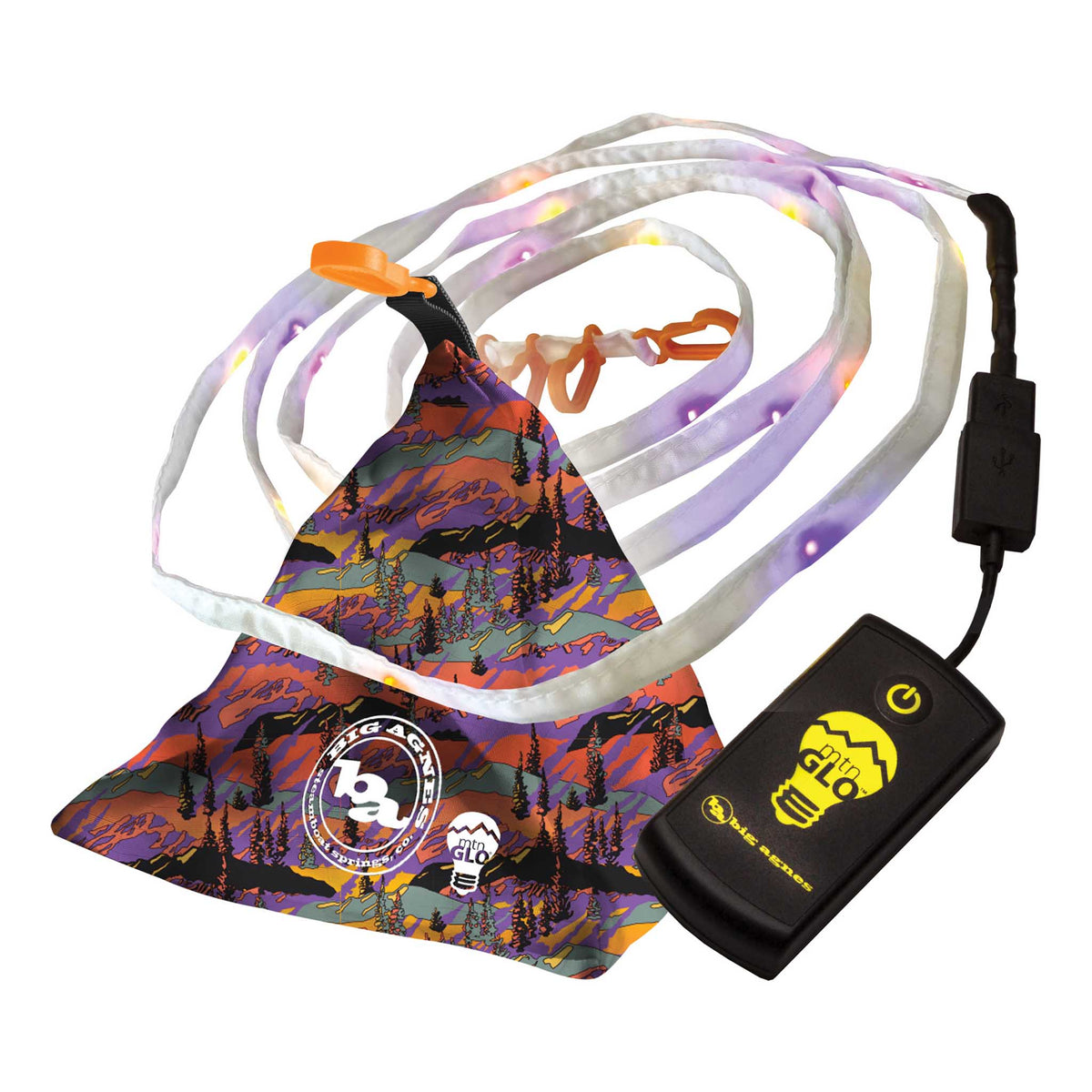 Mtnglo Camp Lights Big Agnes ATCL26ANN String Lights One SIze / Zirkel Alpenglow