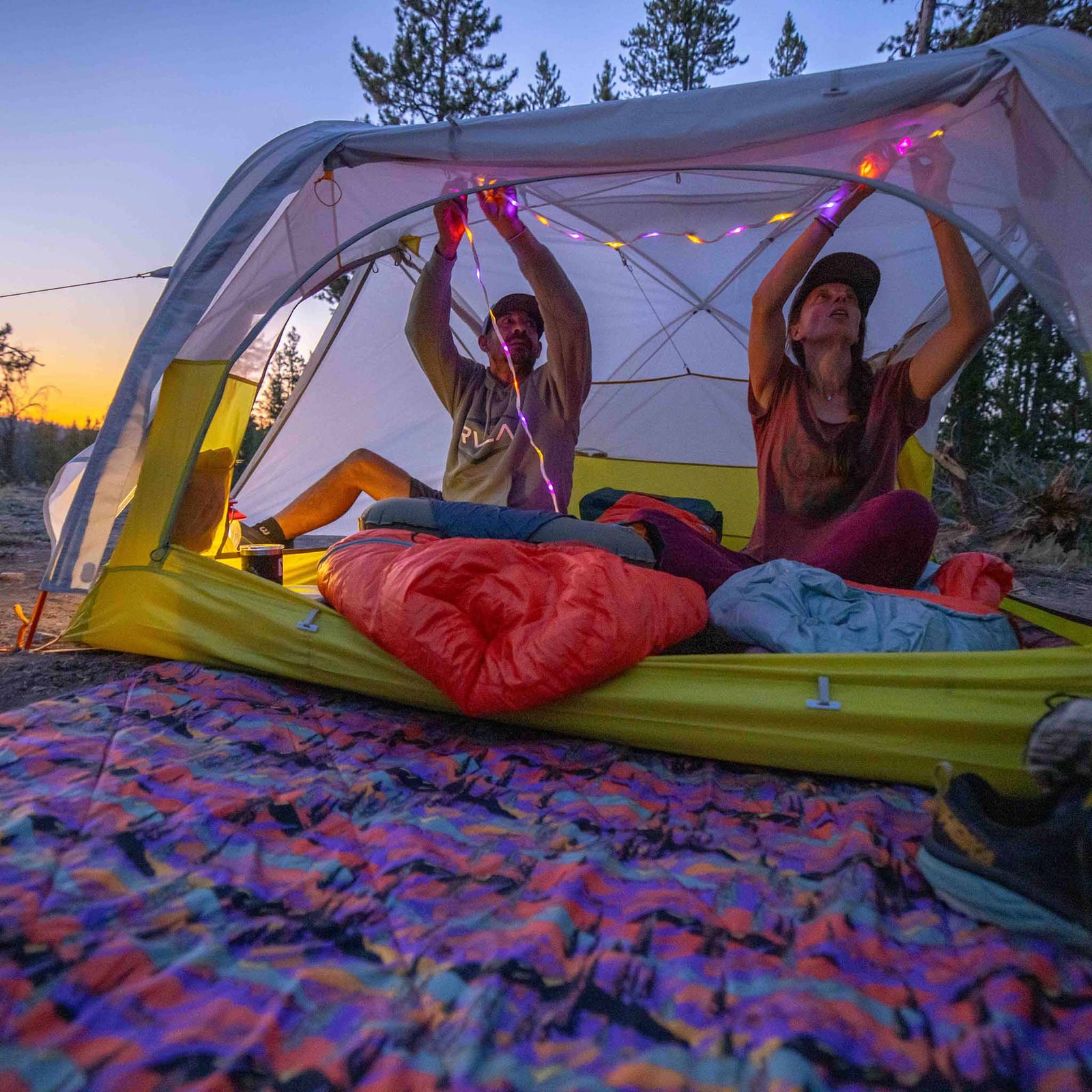 Salt Creek 2 Big Agnes TSC226 Tents 2P / Gray Violet/Warm Olive