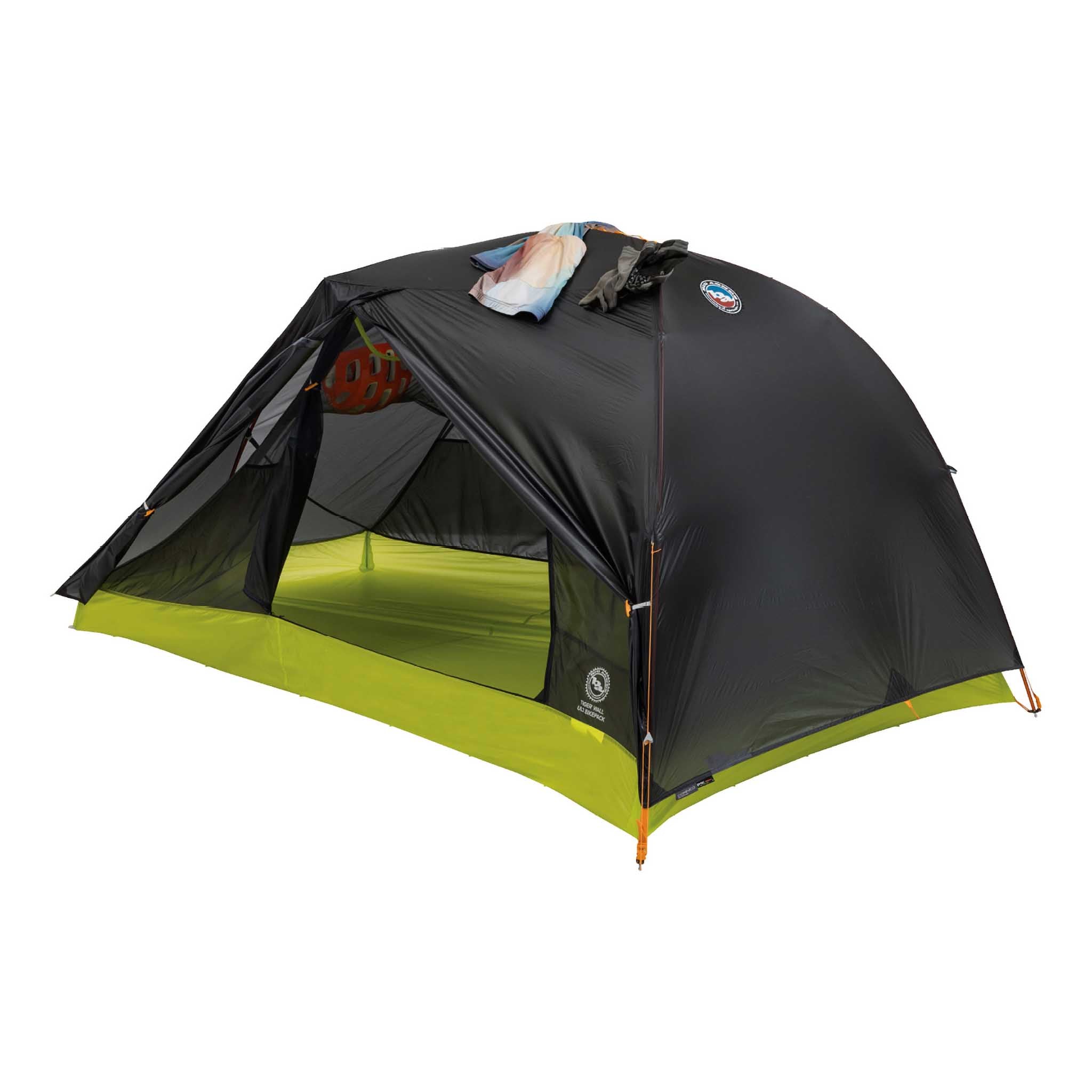 big agnes bikepacking zelt Big Agnes | Tiger Wall UL2 Bikepack | Bikepacking Tent | Asphalt/Evening Primrose