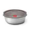 Steel Food Bowl Black+Blum FBSS-BL-S017-EN Food Containers 650ml / Grey/Red