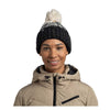 Akna Knitted Beanie & Fleece Band BUFF 136684.999 Beanies One Size / Black