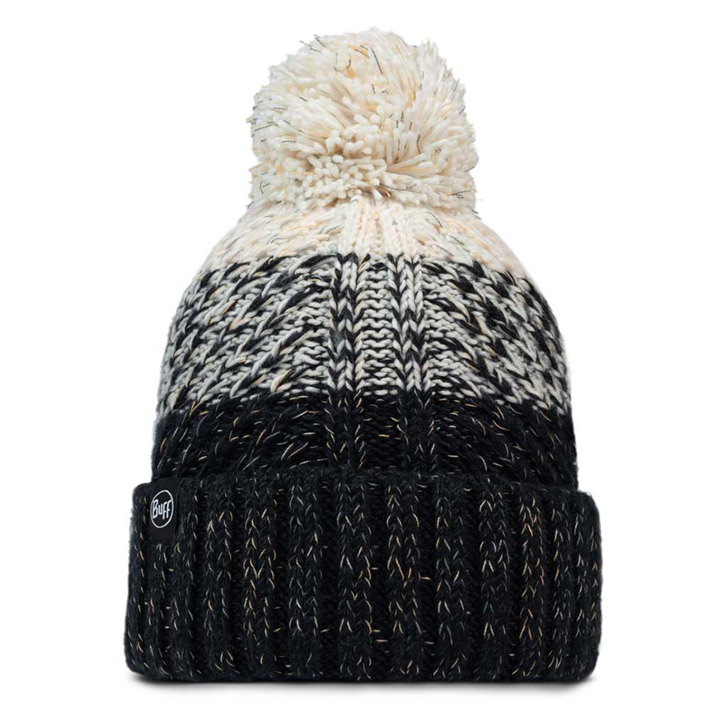 Akna Knitted Beanie & Fleece Band