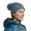 Caryn Knitted Beanie & Fleece Band BUFF 136743.770 Beanies One Size / Blue Glass