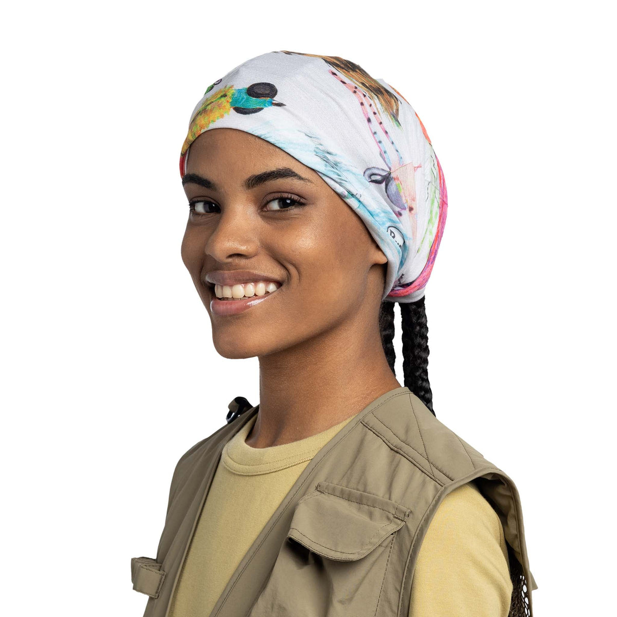 CoolNet UV BUFF 136002.555 Neck Gaiters One Size / Alexandra Nicole Flies