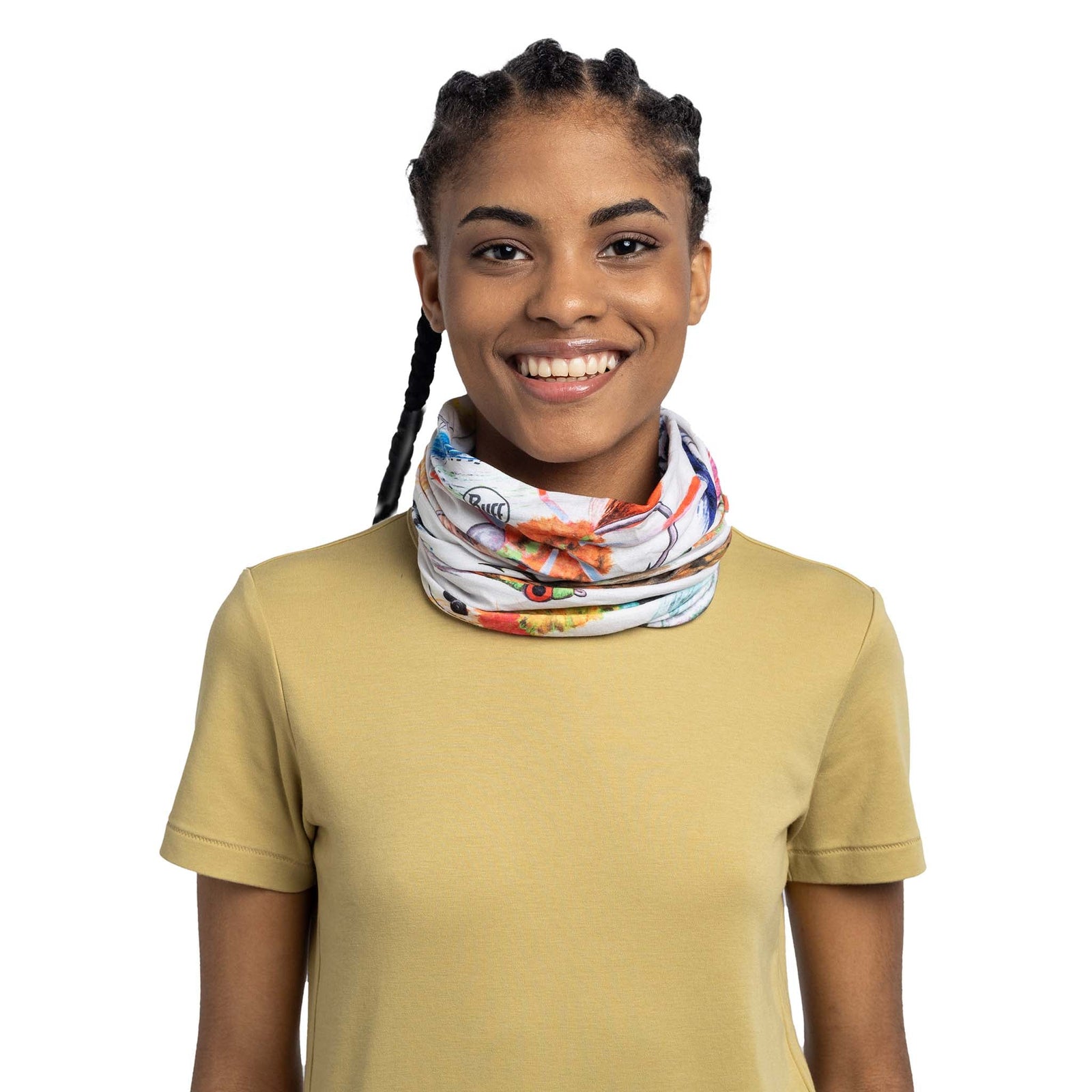 CoolNet UV BUFF 136002.555 Neck Gaiters One Size / Alexandra Nicole Flies