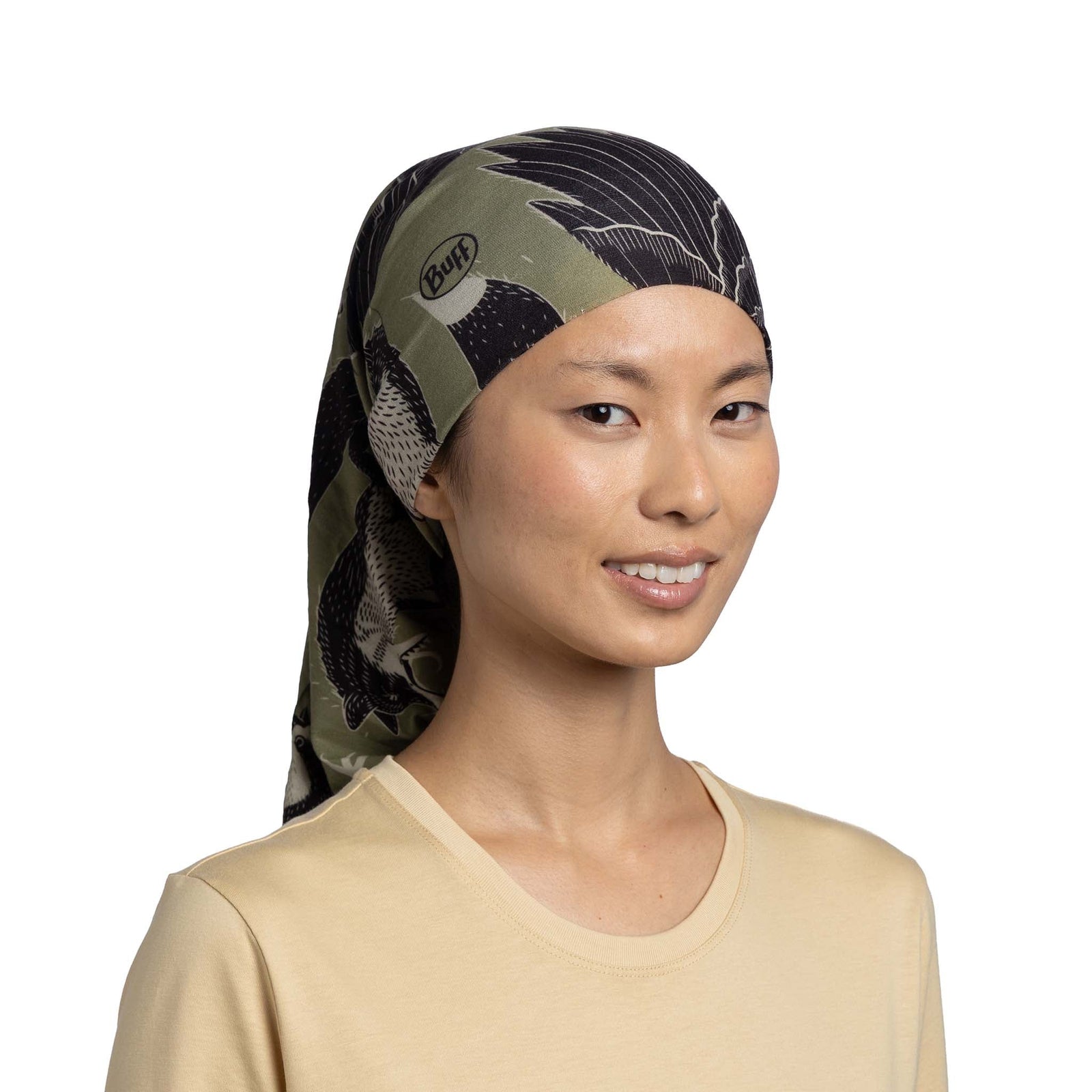 CoolNet UV BUFF 138042.854 Neck Gaiters One Size / Rub Chomp Khaki