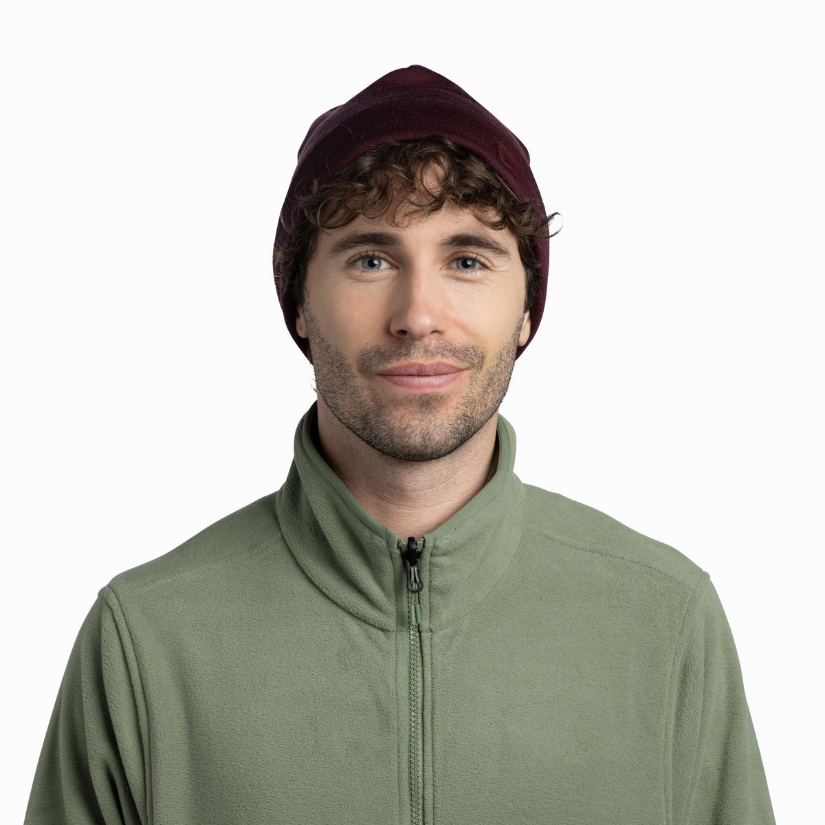 Merino Heavyweight Beanie BUFF 111170.653 Beanies One Size / Garnet