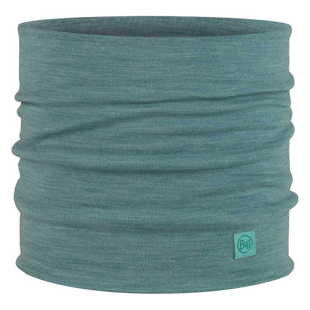 Merino Heavyweight BUFF 113018.722 Neck Gaiters One Size / Solid Pool