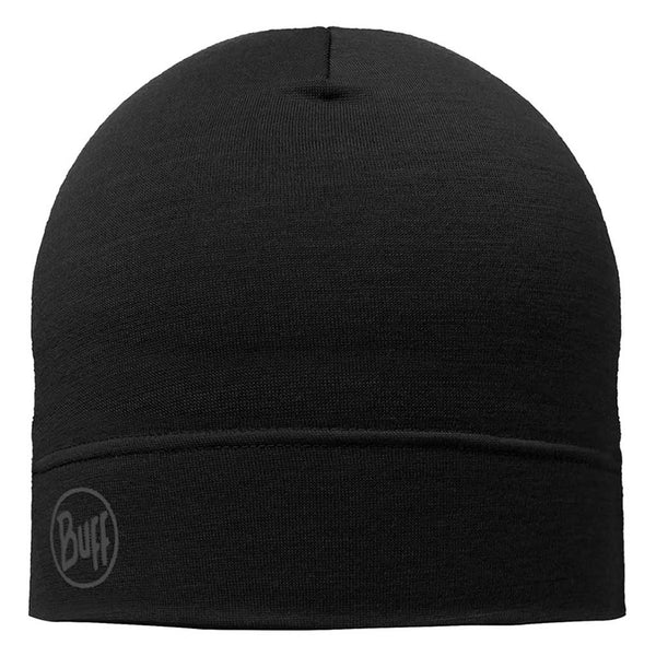 Merino Lightweight Beanie BUFF 113013.999 Beanies One Size / Black