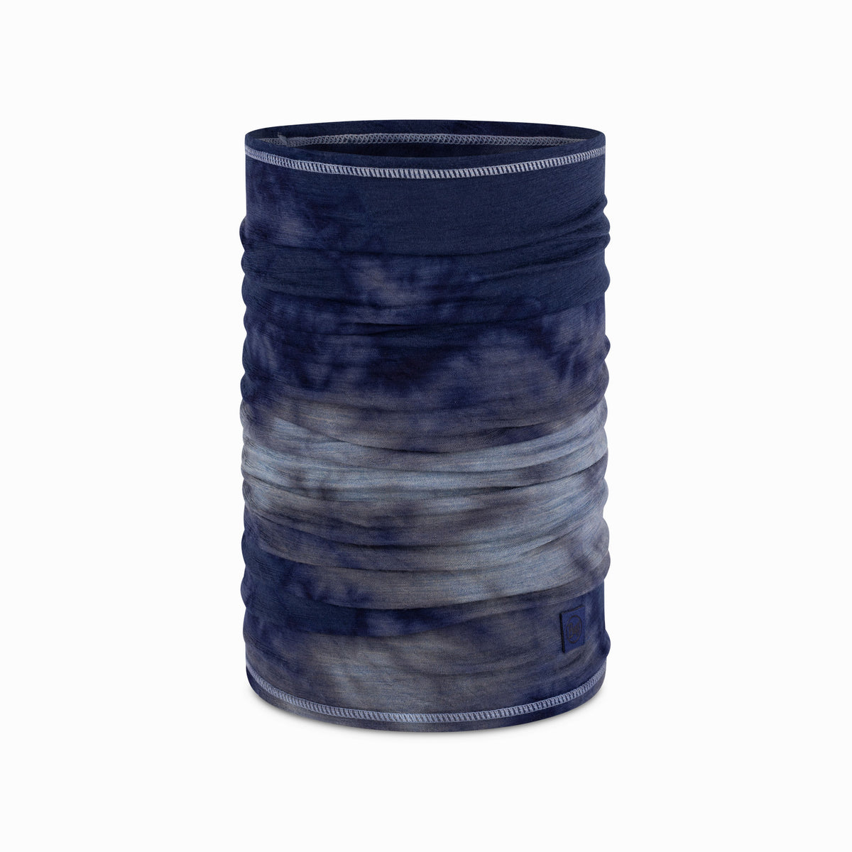 Merino Lightweight Natural Tye Dye Adult BUFF 136441.779 Neck Gaiters One Size / Night Blue