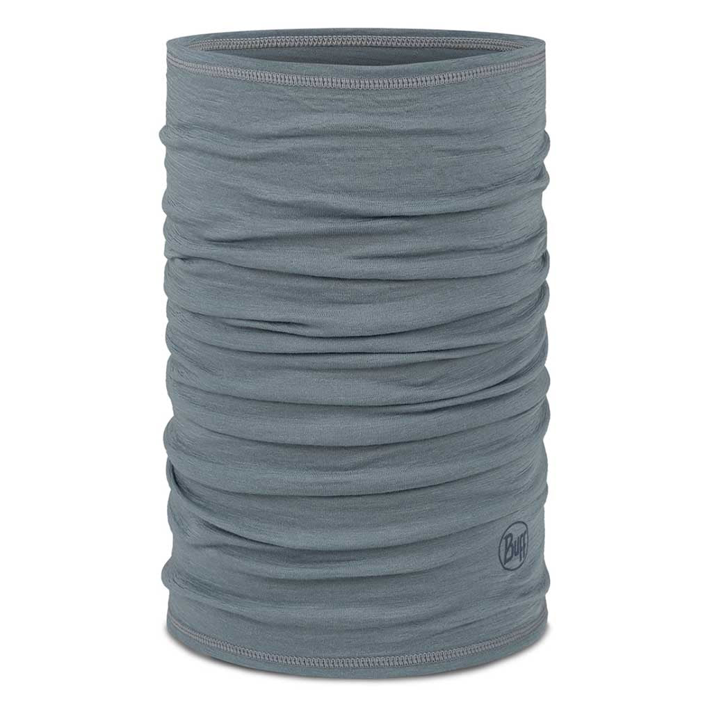 Merino Lightweight BUFF 113010.618 Neck Gaiters One Size / Flint
