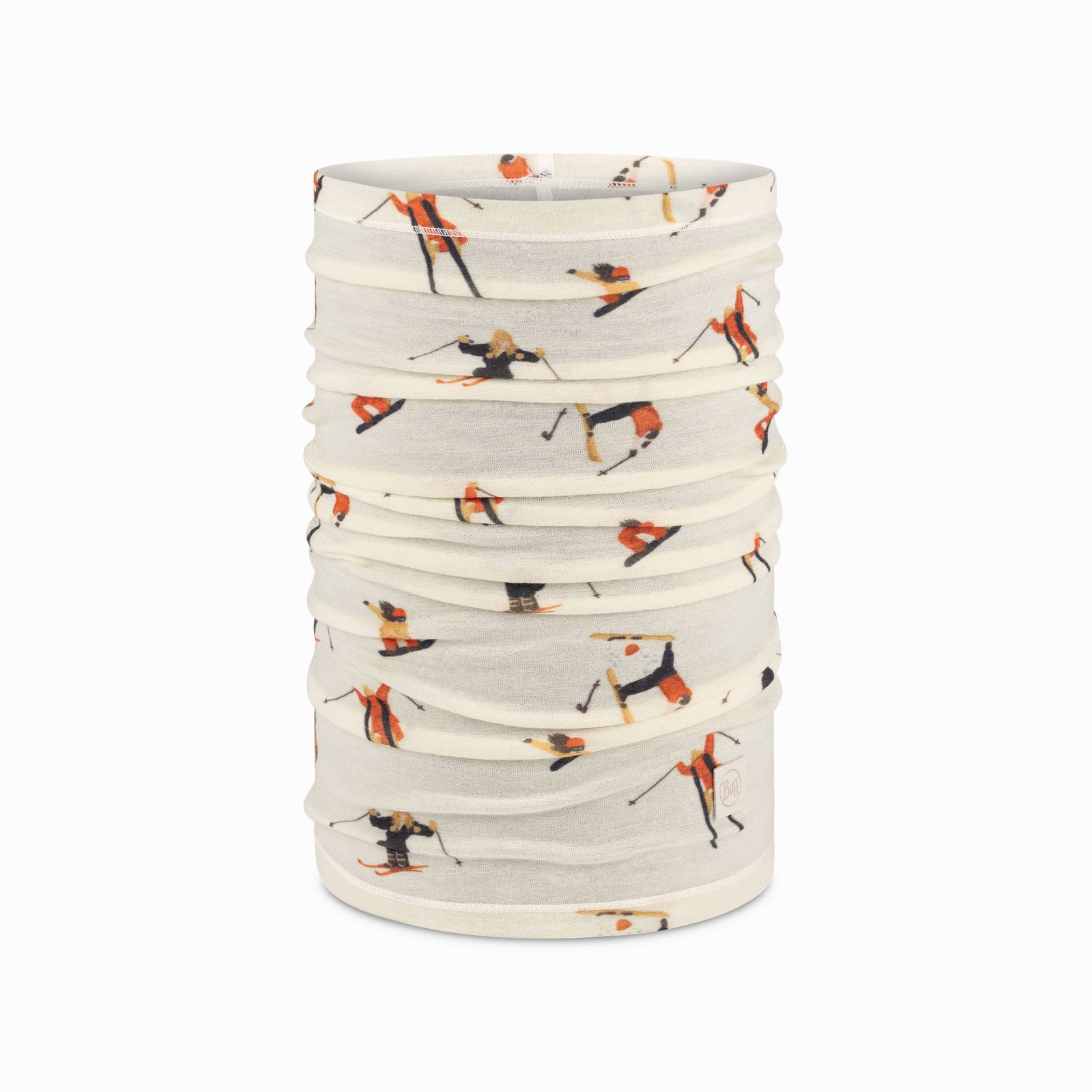Merino Lightweight Prints BUFF 138852.014 Neck Gaiters One Size / Ecru