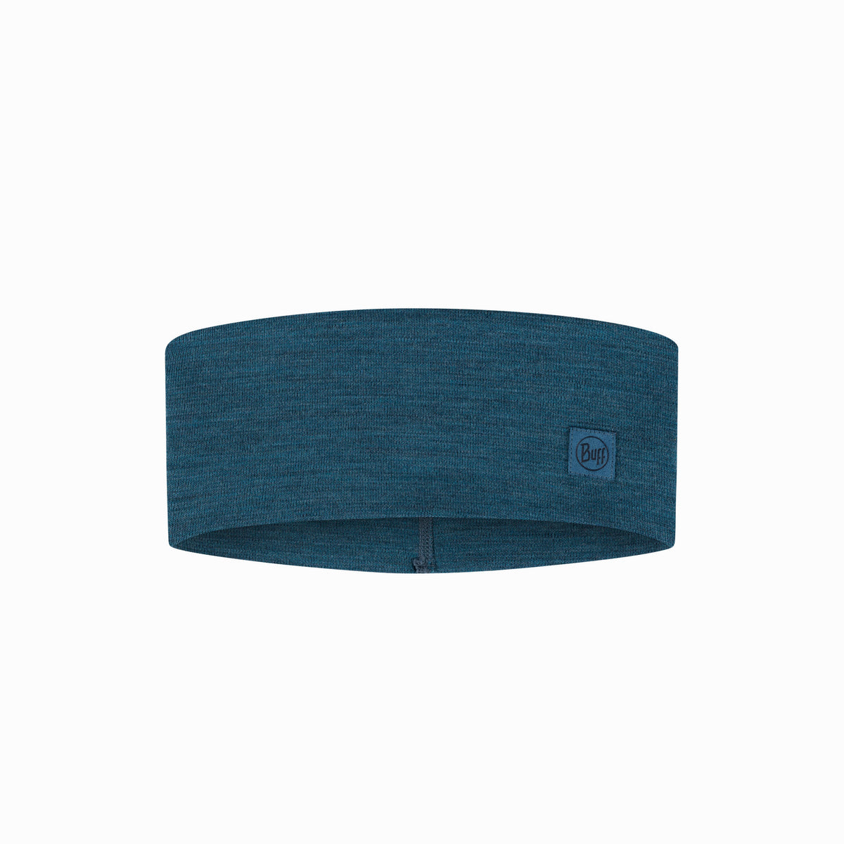 Merino Wide Headband BUFF 129441.737 Earmuffs One Size / Ocean Blue