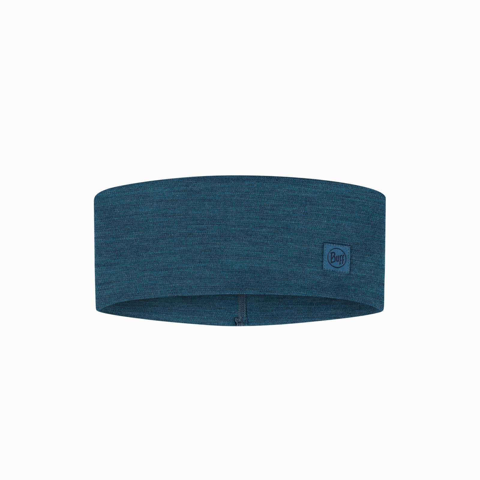 Merino Wide Headband BUFF 129441.737 Earmuffs One Size / Ocean Blue